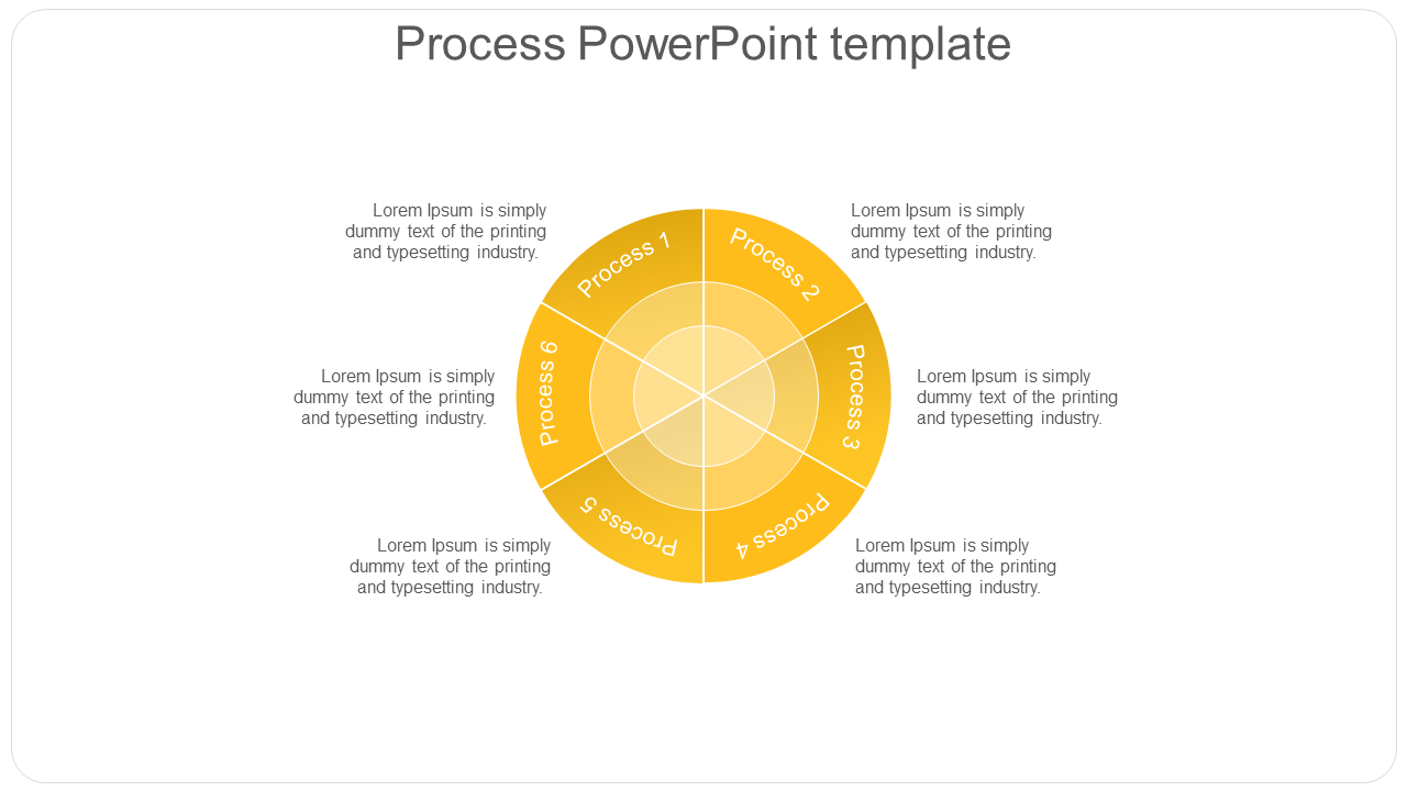 Free - Creative Process PowerPoint Template For Presentation